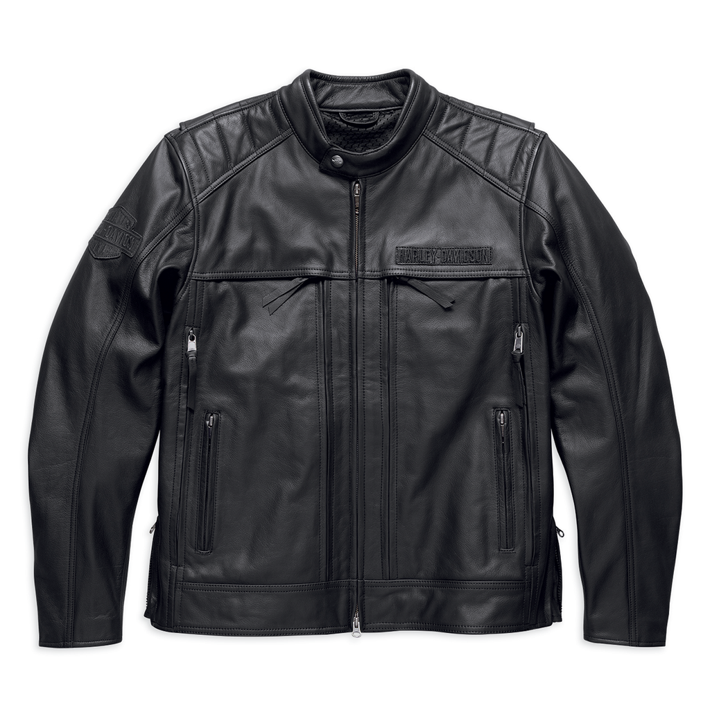 Harley-Davidson Synthesis Pocket System Men's Leather Jacket - 5xl