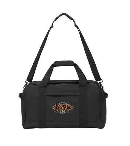 Harley-Davidson® 120th Anniversary 20in Duffel Bag w/ Detachable Shoulder Strap - 99518