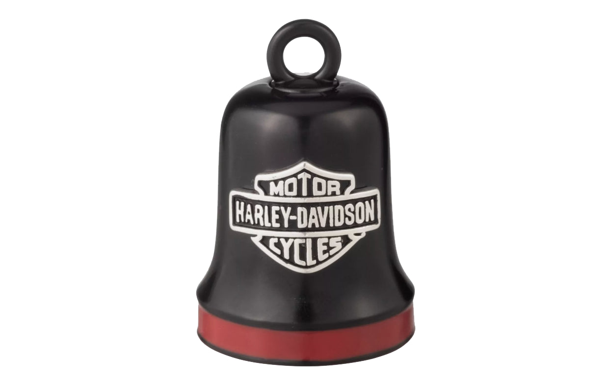 Harley-Davidson® Engraved Bar & Shield Ride Bell - Red Stripe