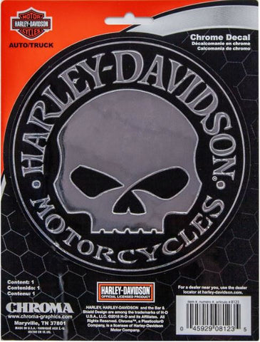 Harley-Davidson Skull Decal - CG8123