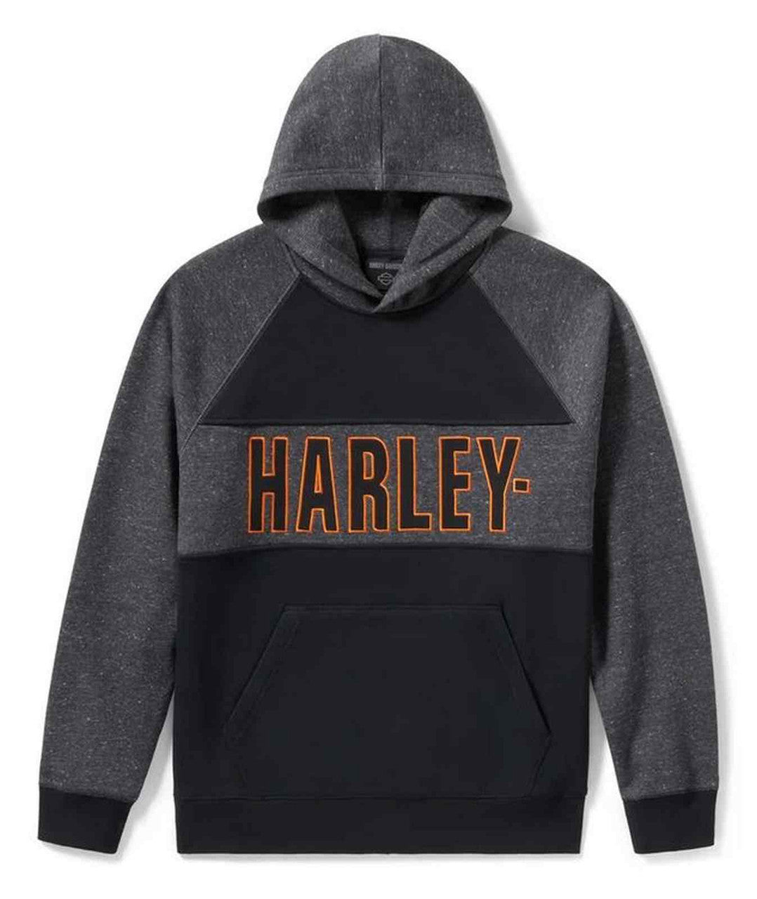 Harley-Davidson® Men's Bar Font Colorblocked Pullover Hoodie