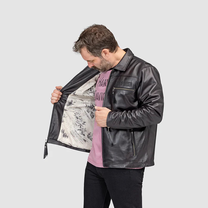 Timeless Men's Leather Jacket