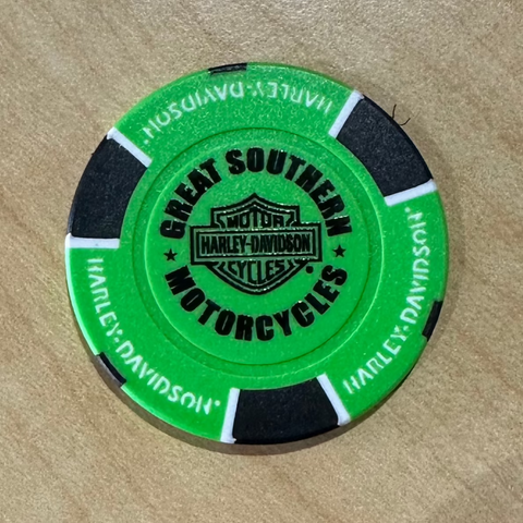 Great Southern Motorcycles Poker Chip