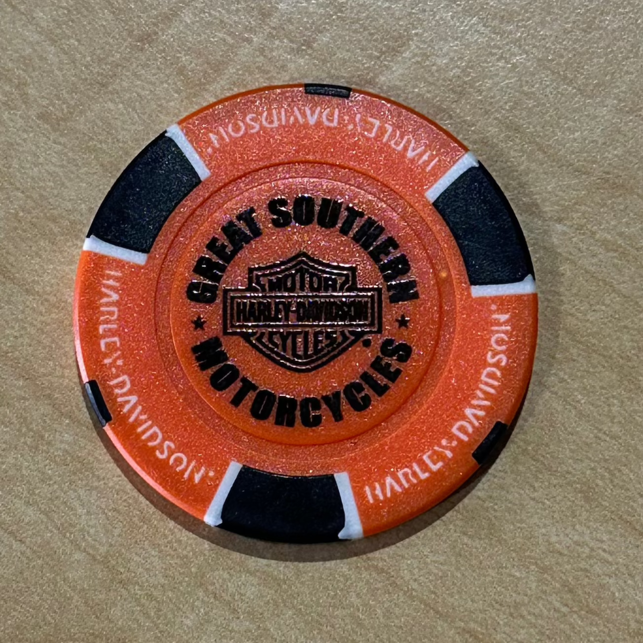 Great Southern Motorcycles Poker Chip