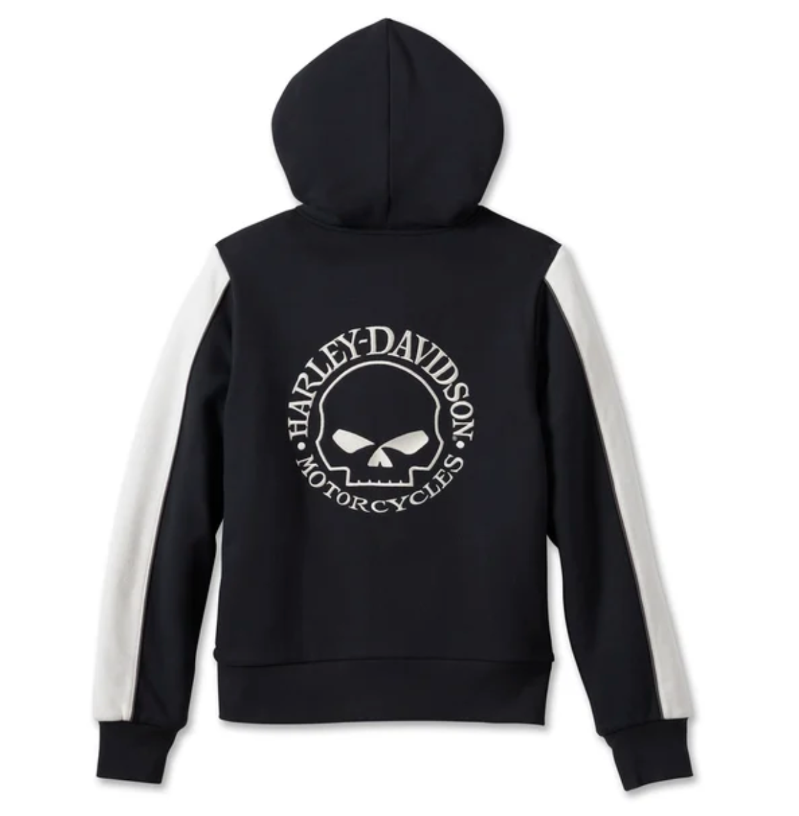 Women's Willie G Sherpa Lined Zip Front Hoodie - Black Beauty