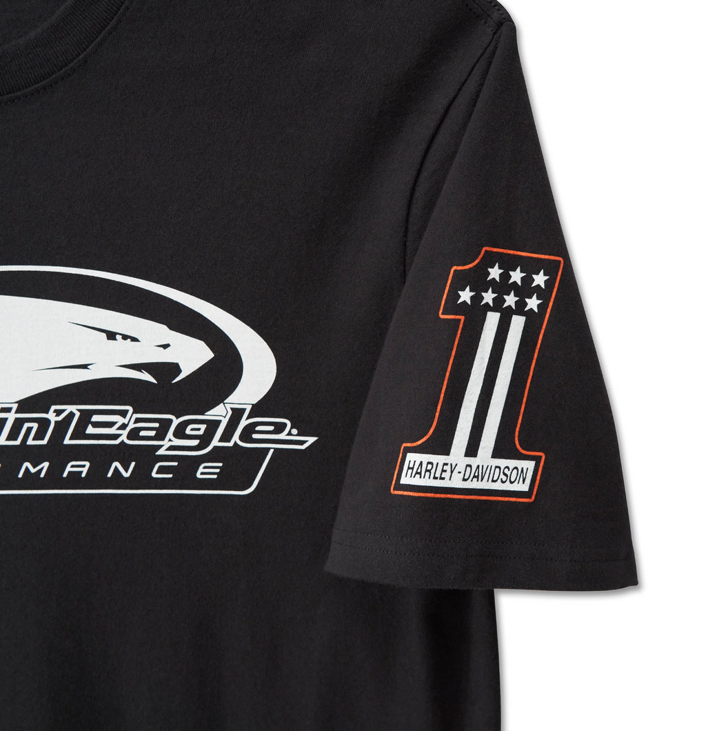 Men's Screamin' Eagle Short Sleeve Tee - Harley Black