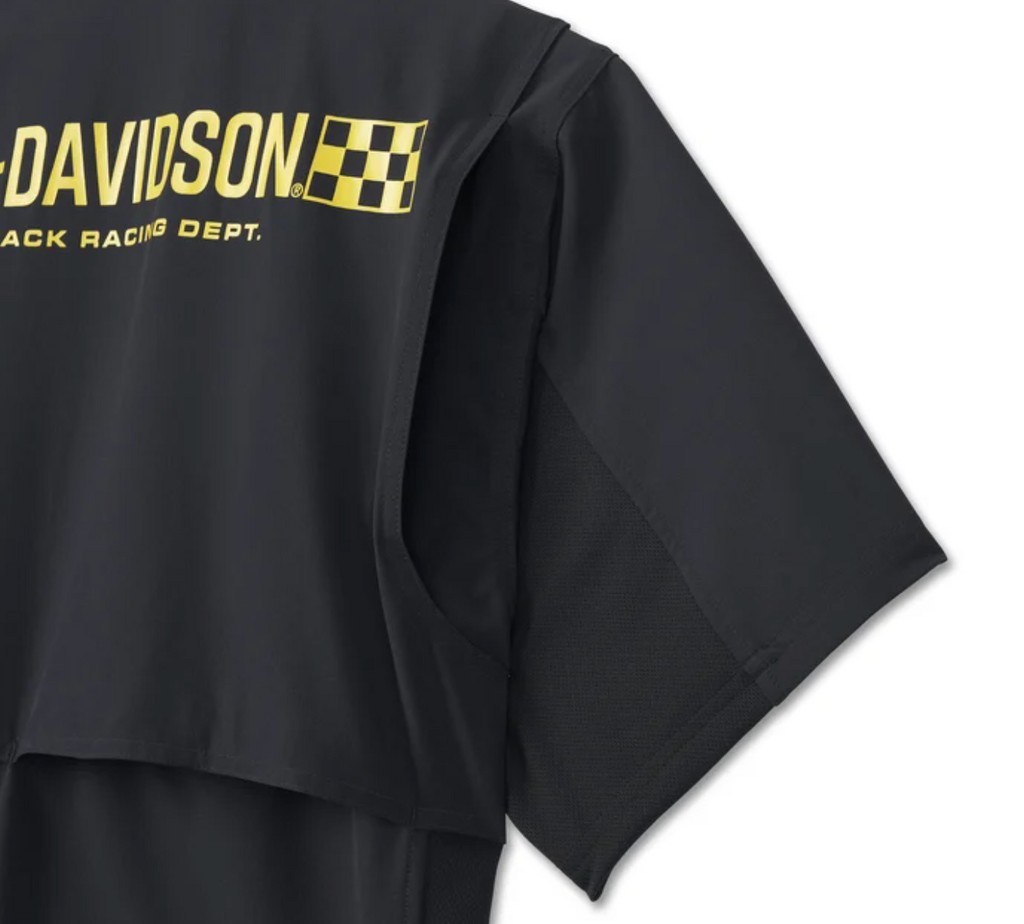 Men's Wicked Short Sleeved Performance Shirt - Harley Black