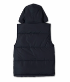 Women's Bar & Shield Quilted Vest - Black Beauty