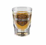 Harley-Davidson® Core Bar & Shield Logo Shot Glass, 2 oz. - Clear HDX-98713