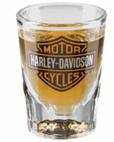 Harley-Davidson® Core Bar & Shield Logo Shot Glass, 2 oz. - Clear HDX-98713