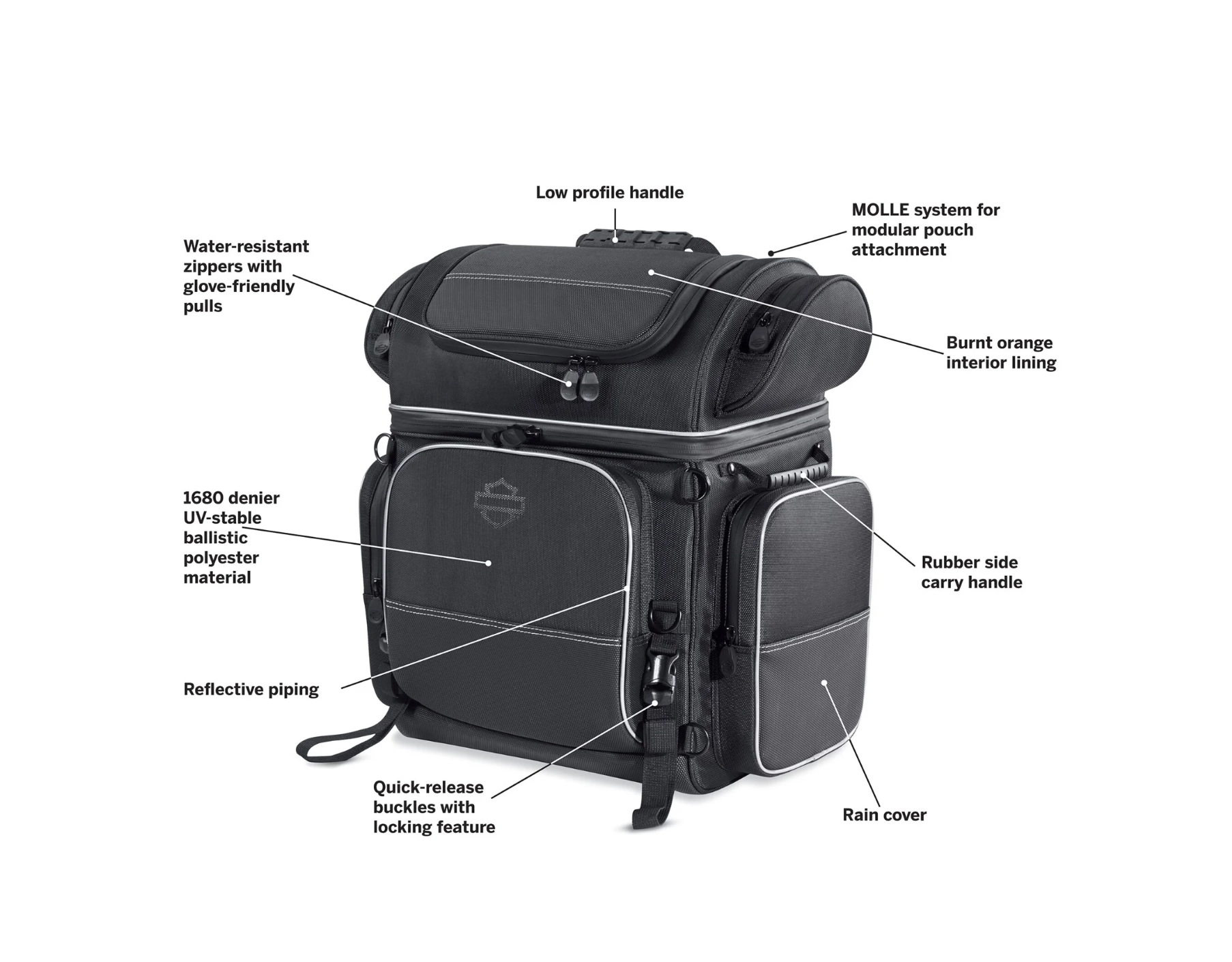 Onyx Premium Luggage Touring Bag