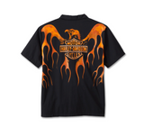 Men's Burning Eagle Short Sleeve Shirt