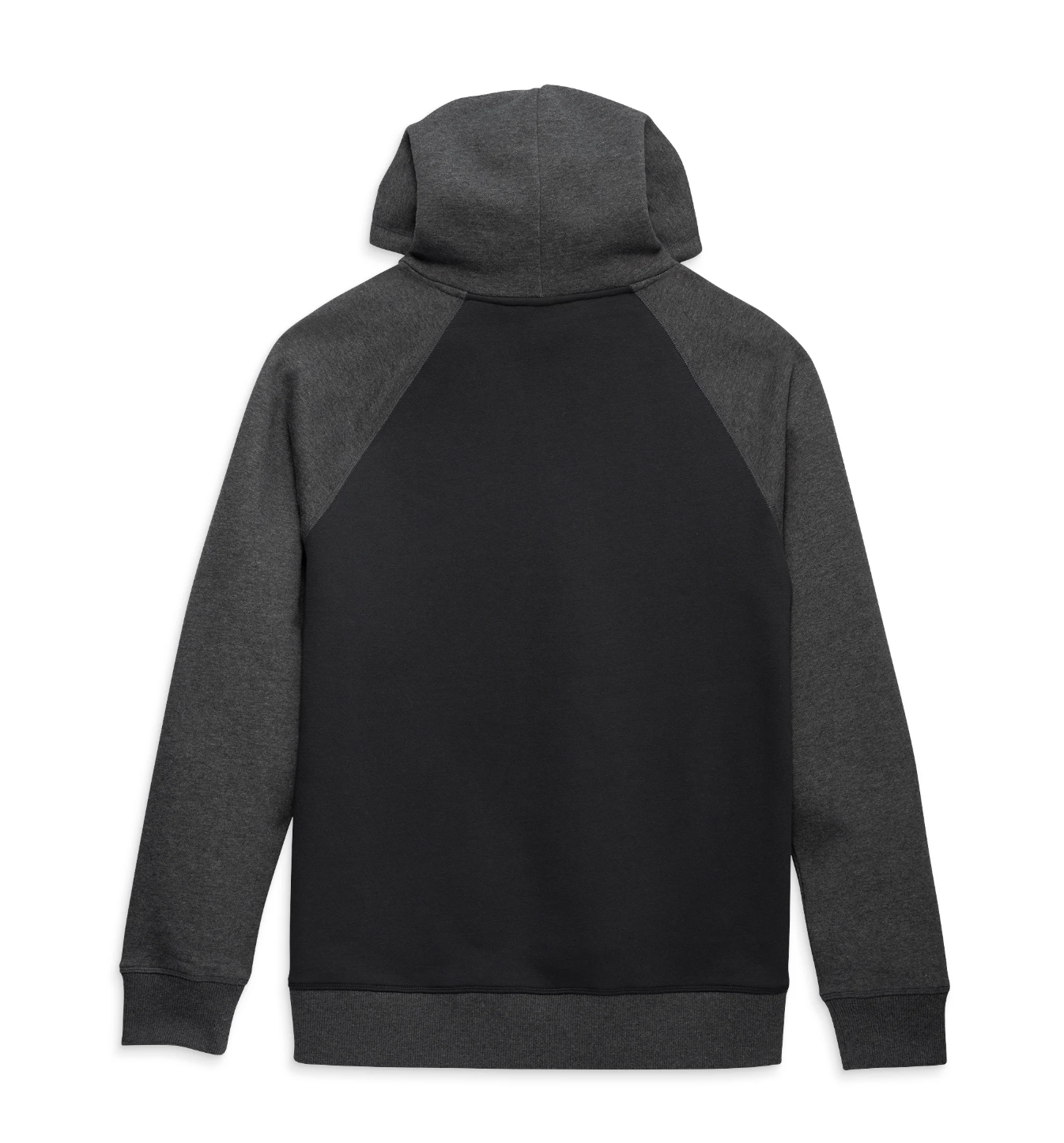Men's Classic Staple Raglan Hoodie - Colorblocked - Black Beauty