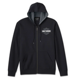 Men's Spirit of Freedom Zip-Up Hoodie - Harley Black