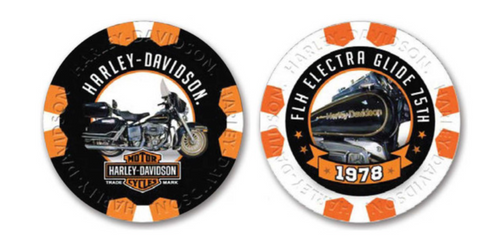 Harley-Davidson® Vintage Series 16 1978 FLH Electra Glide 75th Collectible Chips