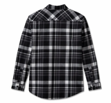 Men's Essence Shirt - Black Plaid