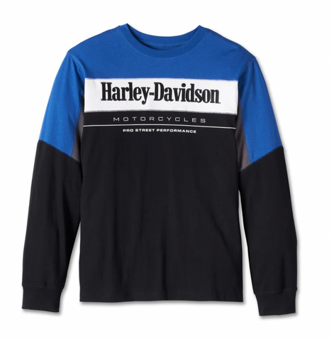 Harley-Davidson® Men's Pro Racing Jersey - Colorblock - Blue