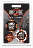 Harley-Davidson® Vintage Series 3 - 1915 Model 11-J Collectible Poker Chips