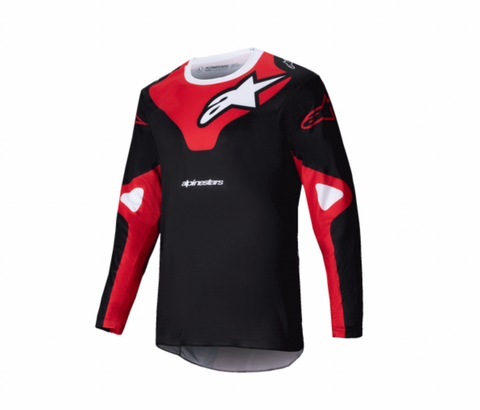 Alpinestars 2025 Racer Veil Jersey - Black/Bright Red