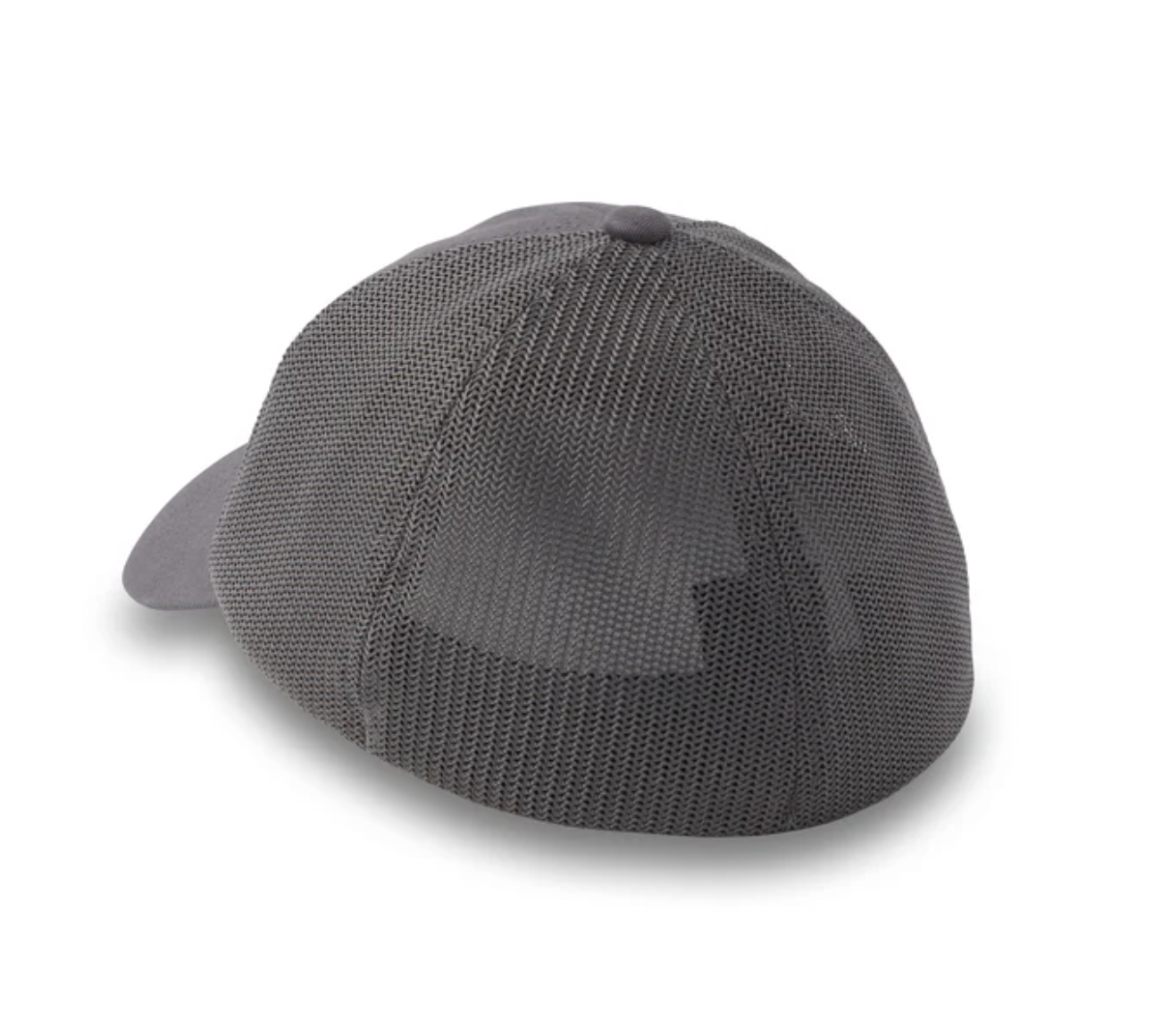 H-D Oil Can Bar & Shield Stretch-Fit Cap - Blackened Pearl Heather