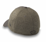 Drop H 39THIRTY Shadowtech Heather Stretch-Fit Cap - Medium Grey Heather