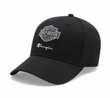 Champion x Harley-Davidson Adjustable Baseball Cap - Black & Navy Champion