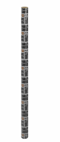 H-D REPEAT BLOCK GIFT WRAP - RETAIL ROLL - 20'