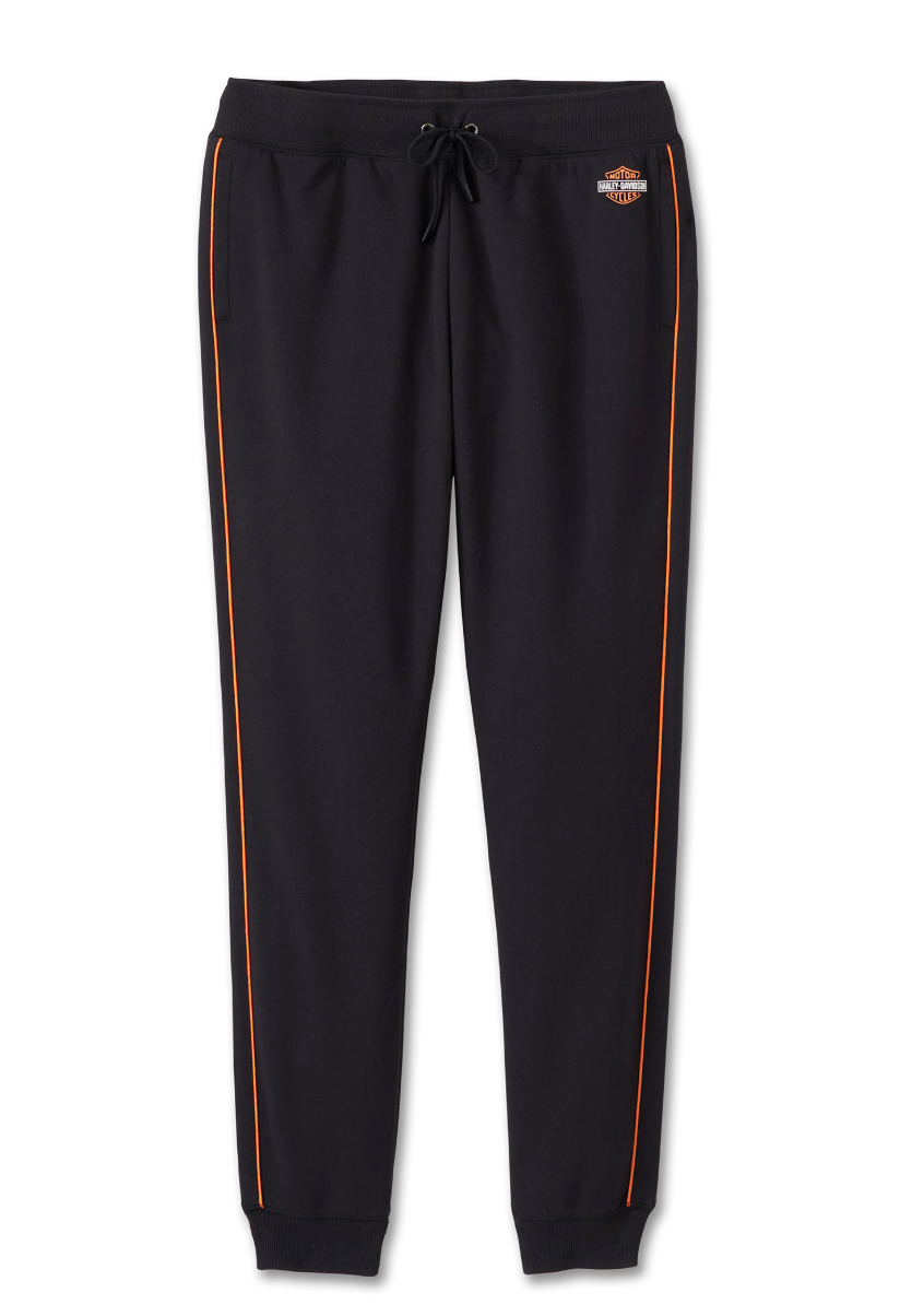 Women's Classic Bar & Shield Joggers - Harley Black