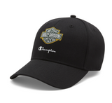 Champion x Harley-Davidson Adjustable Baseball Cap - Black & Dark Green Champion