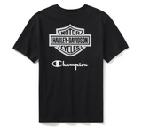 Champion x Harley-Davidson Fanatic Tee - Black & Silver Champion