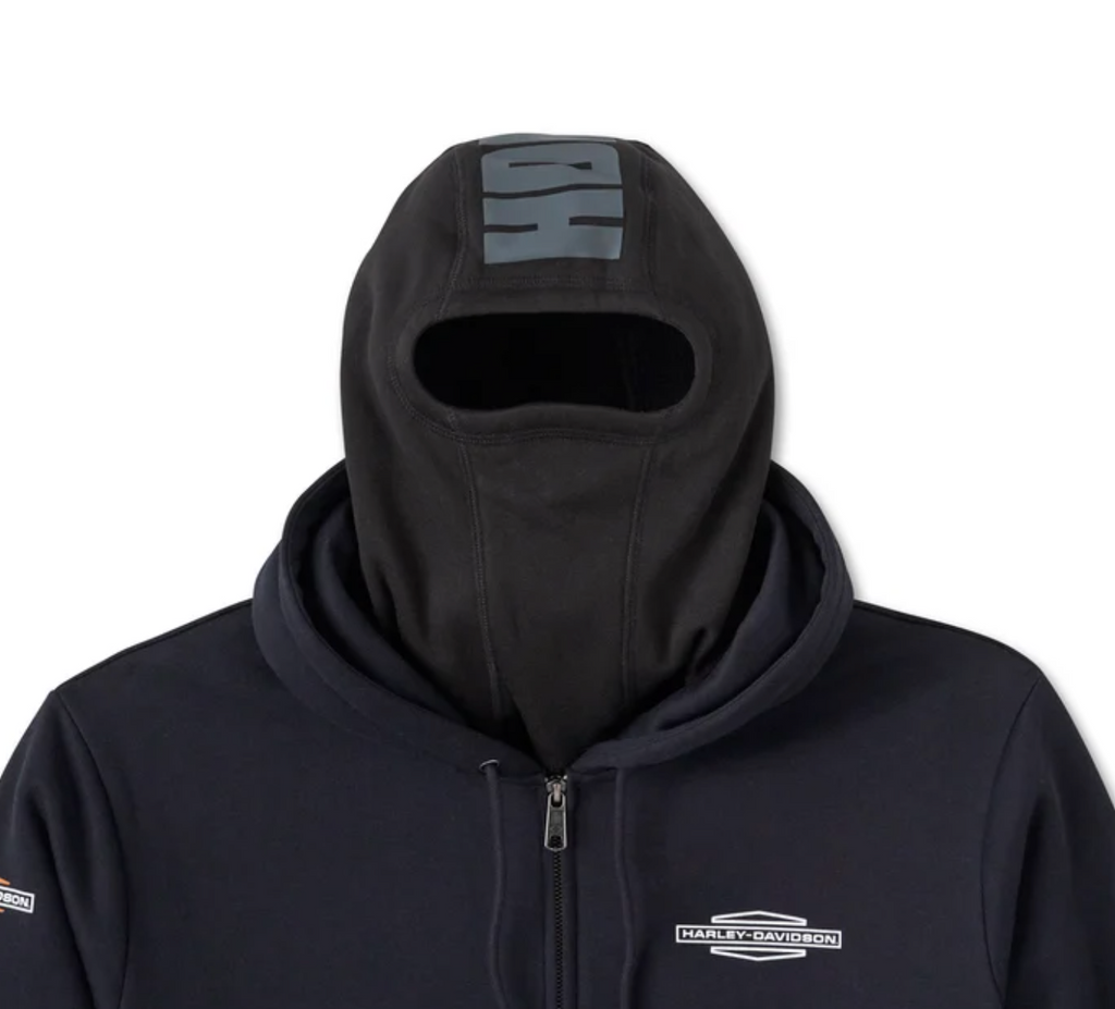 Roaring Balaclava Hoodie - Harley Black