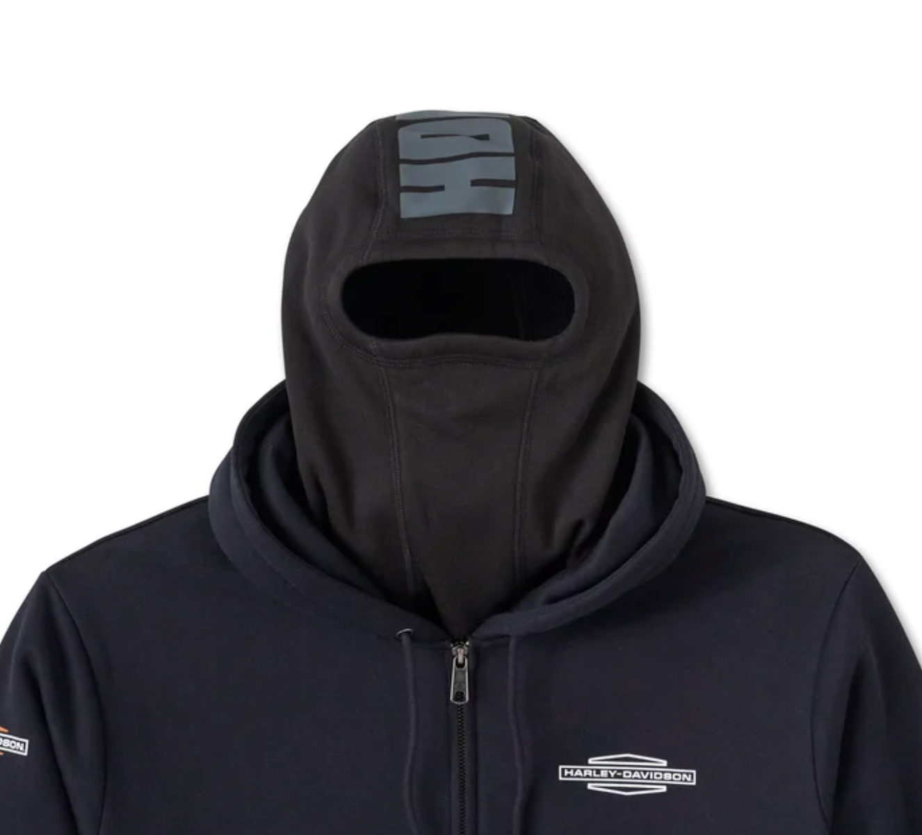 Roaring Balaclava Hoodie - Harley Black