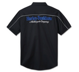 H-D TECH The End Line Short Sleeve Shirt - Harley Black