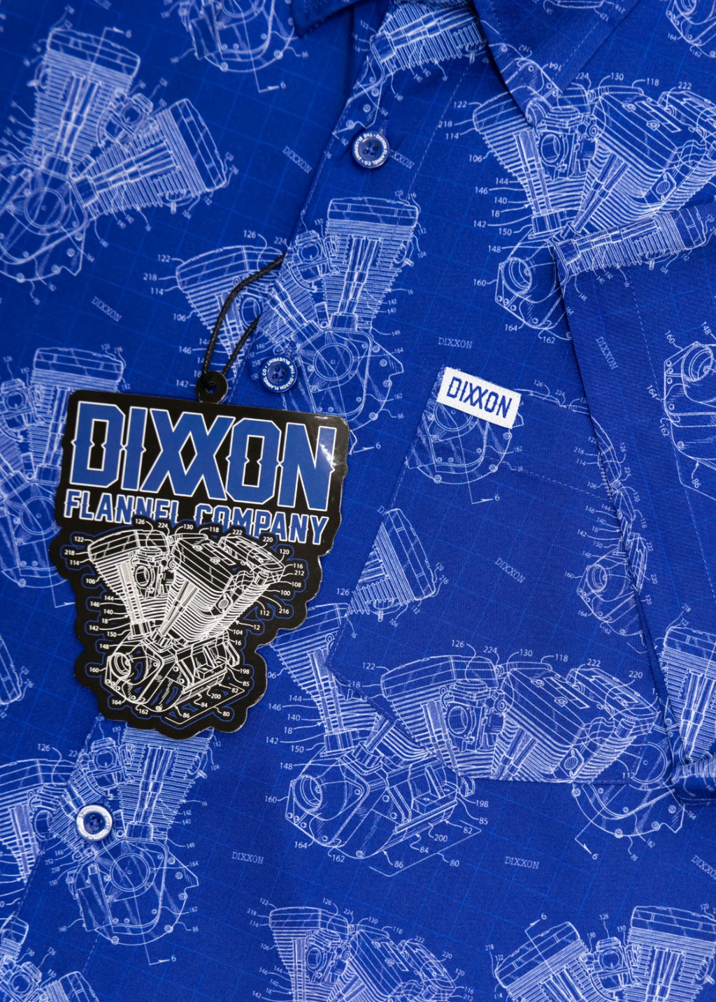 Dixxon Blueprint Party Shirt