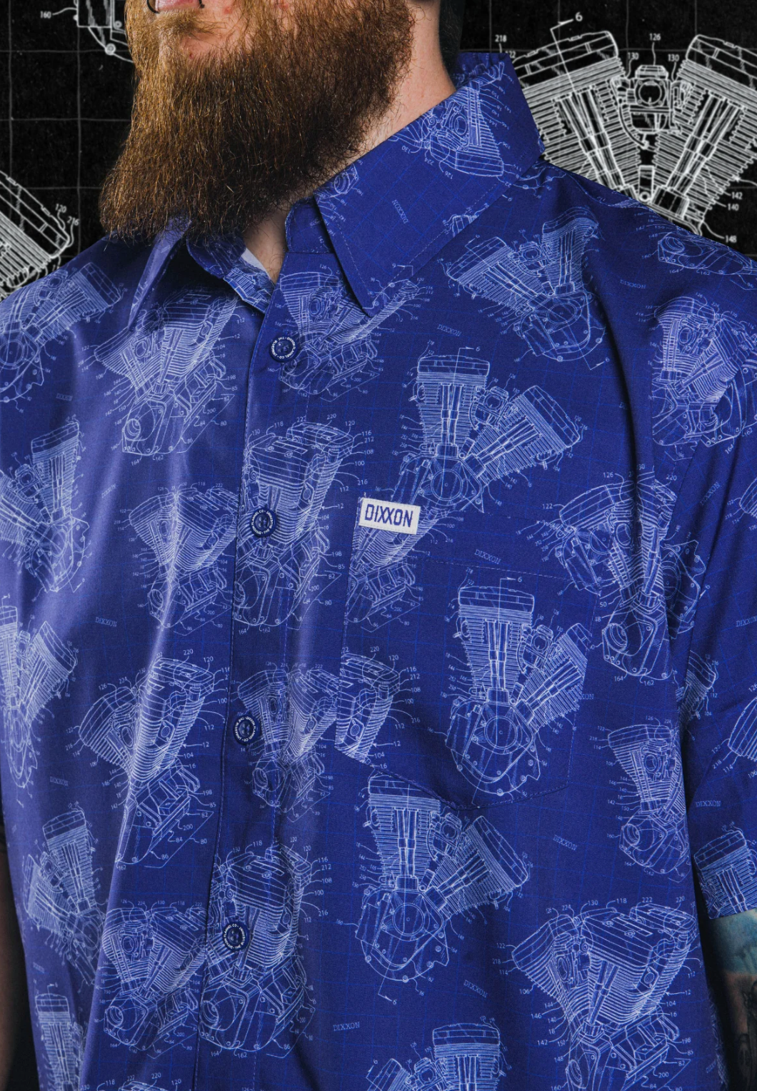 Dixxon Blueprint Party Shirt