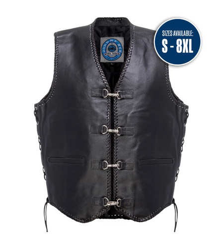 Men's Johnny Reb Capricorn Leather Vest