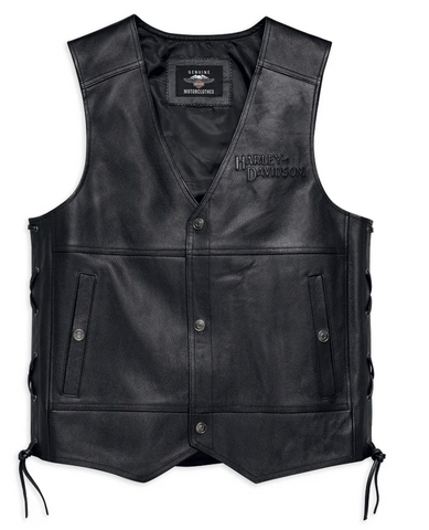 Men's Passing Link Leather Vest