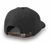 Bar & Shield Wool Strapback Baseball Hat