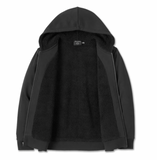 Bar & Shield Sherpa Full Zip Hoodie - Harley Black