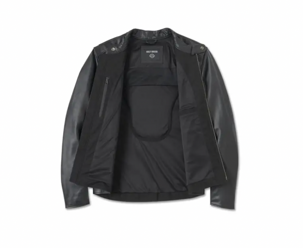 HARLEY-DAVIDSON MENS H-D PANHEAD LEATHER RIDING JACKET