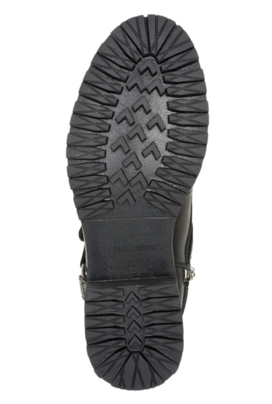 Harley-Davidson® Women's Kelley Harness Ride WP Black Motorcycle Boots
