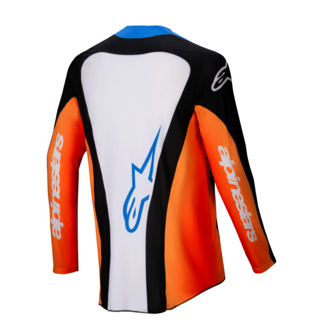 Alpinestars 2025 Techstar Melt Jersey - Orange/Blue