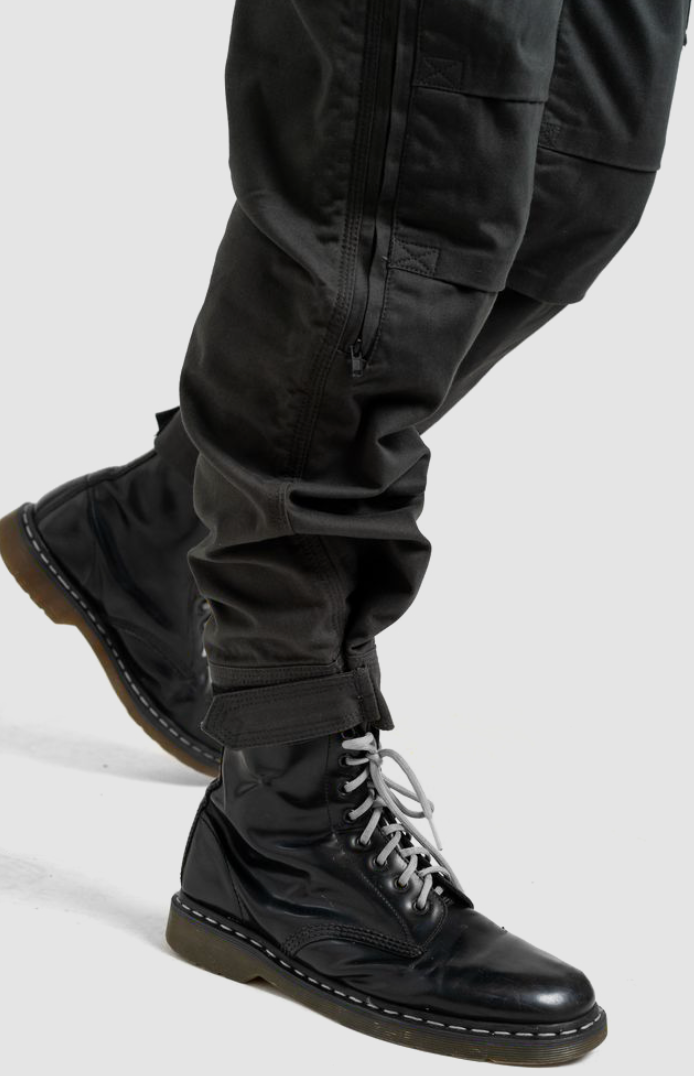 Resurgence Gear Mens Motorcycle Cargo Straight-Grey