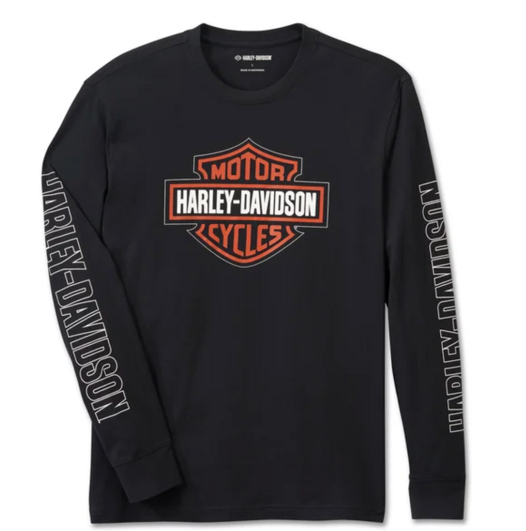 Men's Bar & Shield Long Sleeve Pajama Set