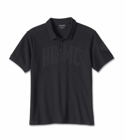 Mens HD-MC Polo - Black Beauty