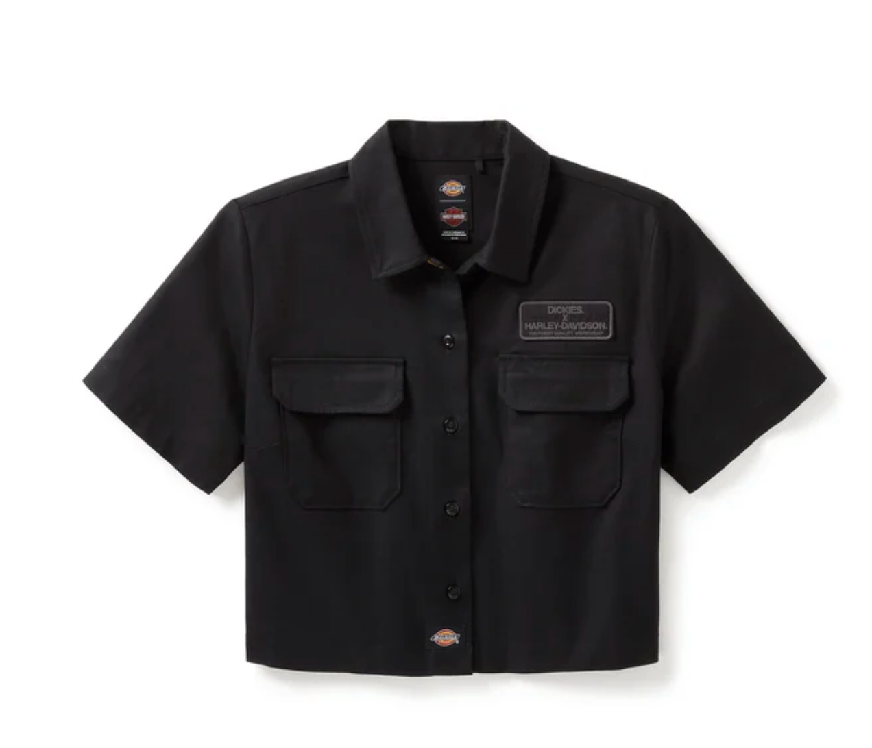 Women's Dickies x H-D Eagle Cropped Work Shirt