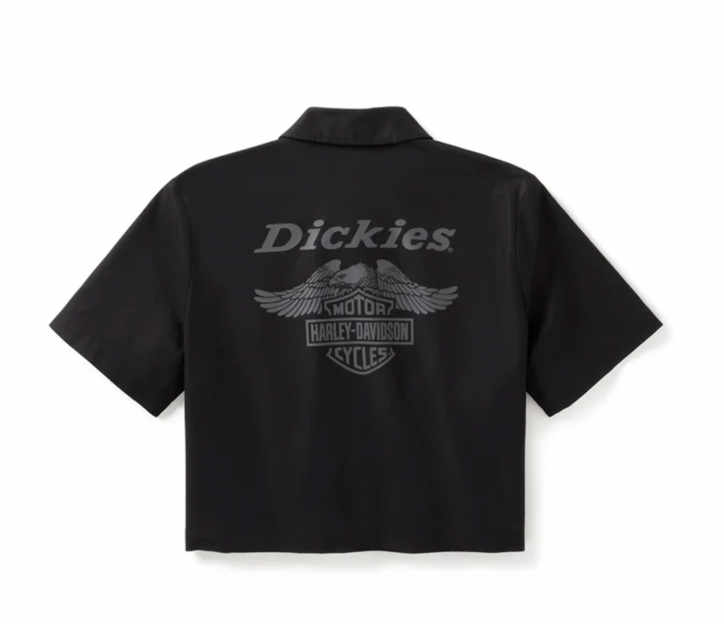 Women's Dickies x H-D Eagle Cropped Work Shirt