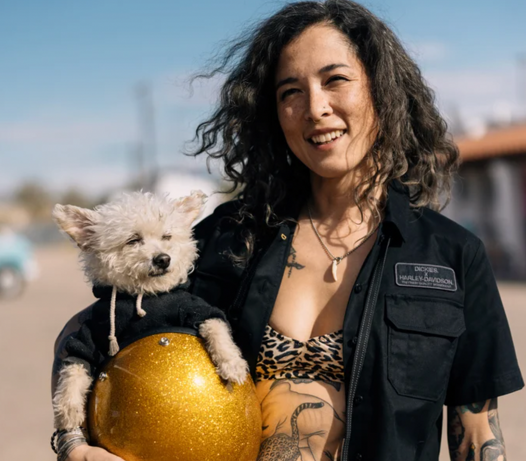 Women's Dickies x H-D Eagle Cropped Work Shirt