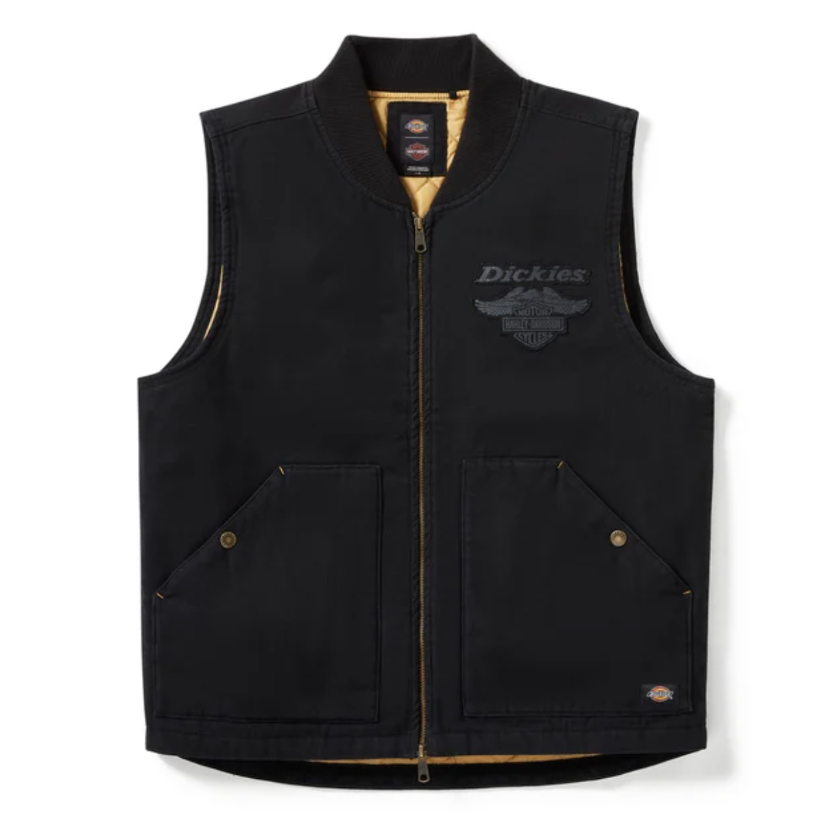 Men's Dickies x H-D Quilted Canvas Vest