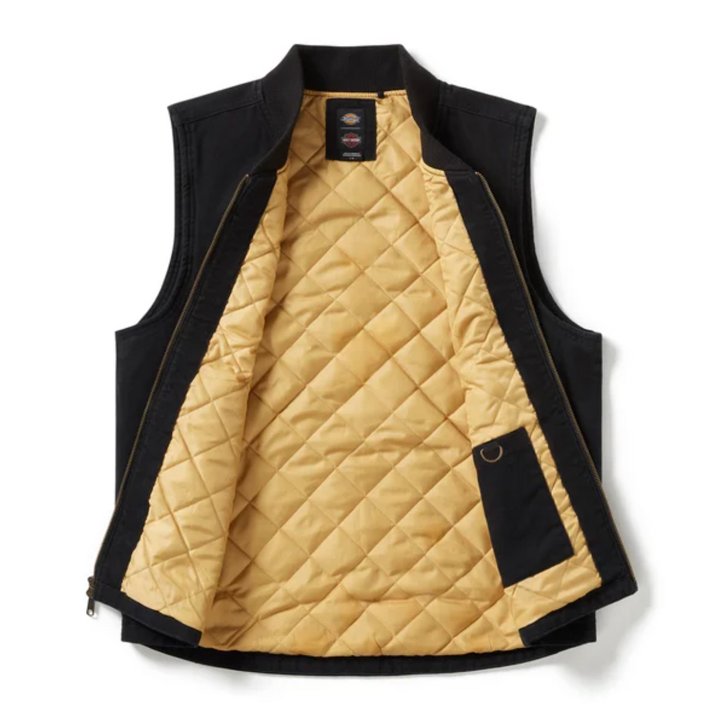 Men's Dickies x H-D Quilted Canvas Vest